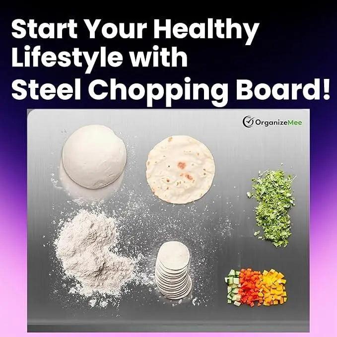 Stainless Steel Chopping Board & Kitchen Countertop