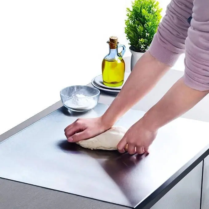 Stainless Steel Chopping Board & Kitchen Countertop